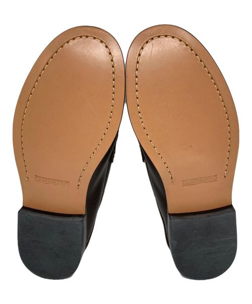 Caminando（カミナンド）Caminando (カミナンド) COIN ローファー ブラウン サイズ:7 未使用品の古着・服飾アイテム