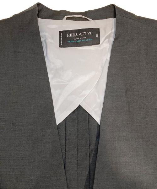 green label relaxing（グリーンレーベルリラクシング）green label relaxing (グリーンレーベルリラクシング) セットアップスーツ グレー サイズ:Lの古着・服飾アイテム