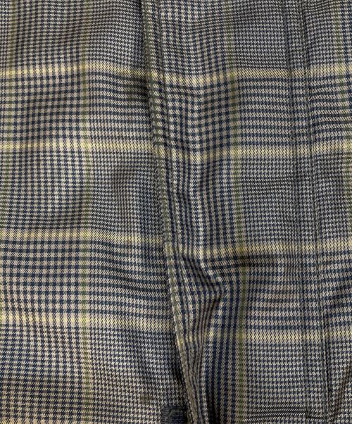 stussy（ステューシー）stussy (ステューシー) グレンチェクナイロンコート グレー サイズ:L相当の古着・服飾アイテム