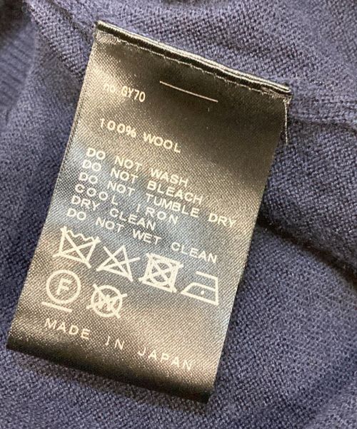 MUSE de Deuxieme Classe（ミューズ ドゥーズィエム クラス）MUSE de Deuxieme Classe (ミューズ ドゥーズィエム クラス) 18G Hタートルネックプルーバー ネイビー サイズ:Freeの古着・服飾アイテム