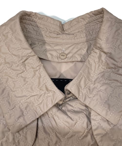 TO BE CHIC（トゥービーシック）TO BE CHIC (トゥービーシック) ライナー付きキルティングコート ベージュ サイズ:XL(44)の古着・服飾アイテム