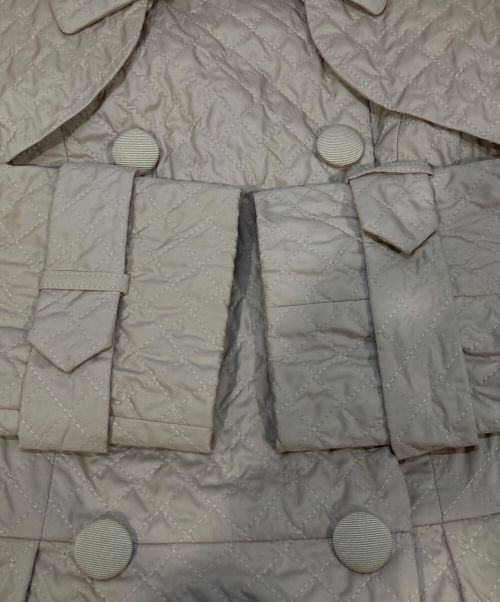 TO BE CHIC（トゥービーシック）TO BE CHIC (トゥービーシック) ライナー付きキルティングコート ベージュ サイズ:XL(44)の古着・服飾アイテム