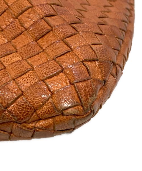 genten（ゲンテン）genten (ゲンテン) イントレチャートバッグ オレンジの古着・服飾アイテム