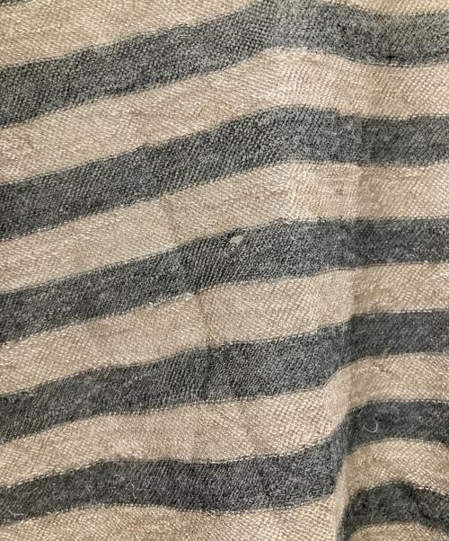 FALIERO SARTI（ファリエロサルティ）Faliero Sarti (ファリエロサルティ) ボーダーストール ブラウンの古着・服飾アイテム