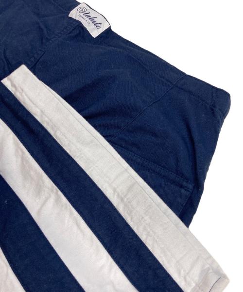 NALUTO TRUNKS（ナルトトランクス）NALUTO TRUNKS (ナルトトランクス) ボーダーハーフパンツ ネイビー サイズ:76cm (W30)の古着・服飾アイテム