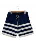 NALUTO TRUNKS（ナルトトランクス）の古着「ボーダーハーフパンツ」｜ネイビー