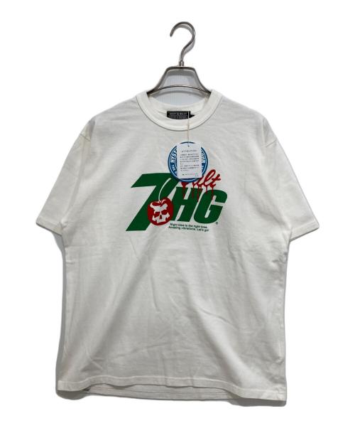 Hysteric Glamour（ヒステリックグラマー）Hysteric Glamour (ヒステリックグラマー) 7HG Tシャツ ホワイト サイズ:L 未使用品の古着・服飾アイテム