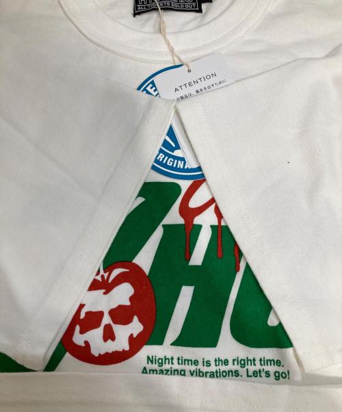 Hysteric Glamour（ヒステリックグラマー）Hysteric Glamour (ヒステリックグラマー) 7HG Tシャツ ホワイト サイズ:L 未使用品の古着・服飾アイテム