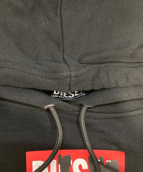 DIESEL（ディーゼル）DIESEL (ディーゼル) D-SHARP-HOOD ブラック サイズ:XSの古着・服飾アイテム