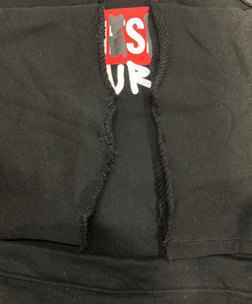 DIESEL（ディーゼル）DIESEL (ディーゼル) D-SHARP-HOOD ブラック サイズ:XSの古着・服飾アイテム