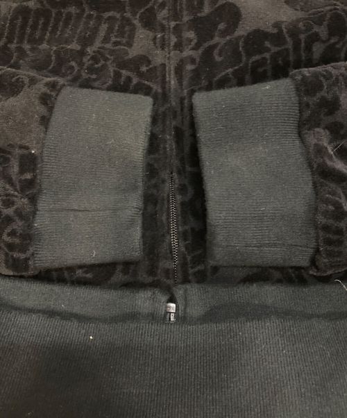 Hysteric Glamour（ヒステリックグラマー）Hysteric Glamour (ヒステリックグラマー) FLAME LOGO柄ジャカードジャンパー ブラック サイズ:Lの古着・服飾アイテム