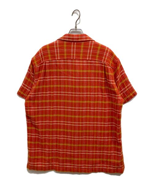 L.L.Bean（エルエルビーン）L.L.Bean (エルエルビーン) 半袖オープンカラーシャツ オレンジ サイズ:Lの古着・服飾アイテム