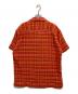 L.L.Bean (エルエルビーン) 半袖オープンカラーシャツ オレンジ サイズ:L：4000円