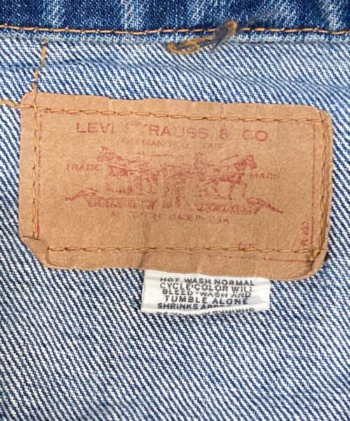 LEVI'S（リーバイス）LEVI'S (リーバイス) 4thデニムジャケット インディゴ サイズ:ML相当の古着・服飾アイテム