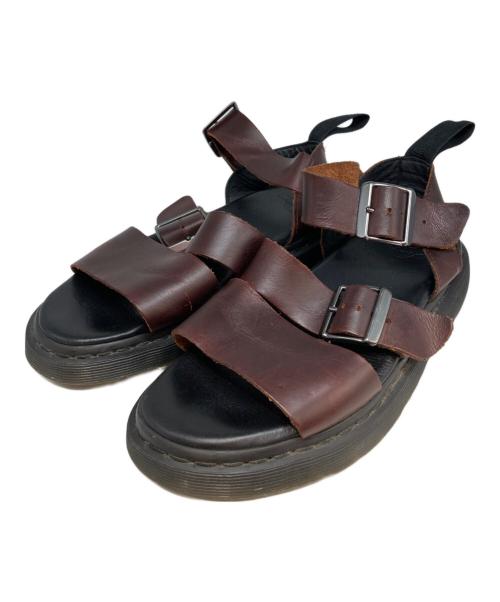 Dr.Martens（ドクターマーチン）Dr.Martens (ドクターマーチン) ｢gryphon｣ストラップサンダル ブラウン サイズ:UK5の古着・服飾アイテム