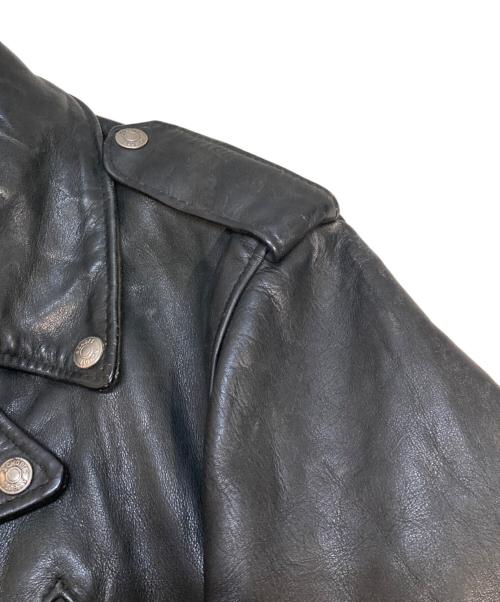 Schott（ショット）Schott (ショット) ダブルライダースジャケット ブラック サイズ:Mの古着・服飾アイテム