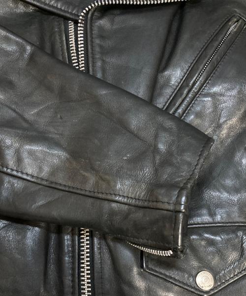Schott（ショット）Schott (ショット) ダブルライダースジャケット ブラック サイズ:Mの古着・服飾アイテム