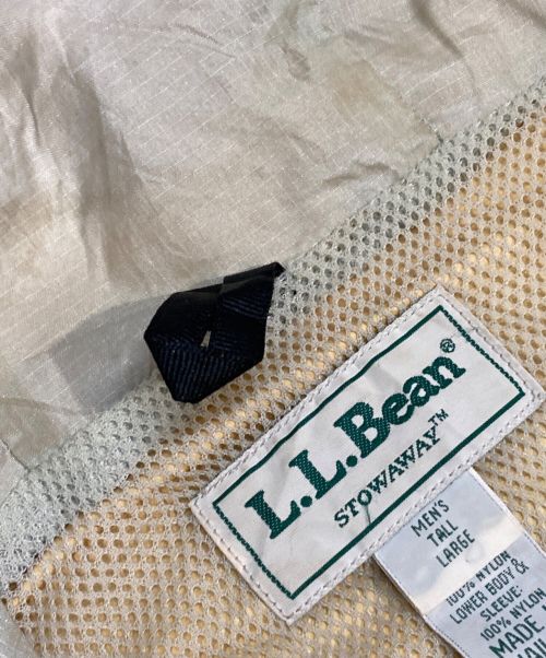 L.L.Bean（エルエルビーン）L.L.Bean (エルエルビーン) 「STOWAWAY」マウンテンパーカー ネイビー サイズ:Lの古着・服飾アイテム