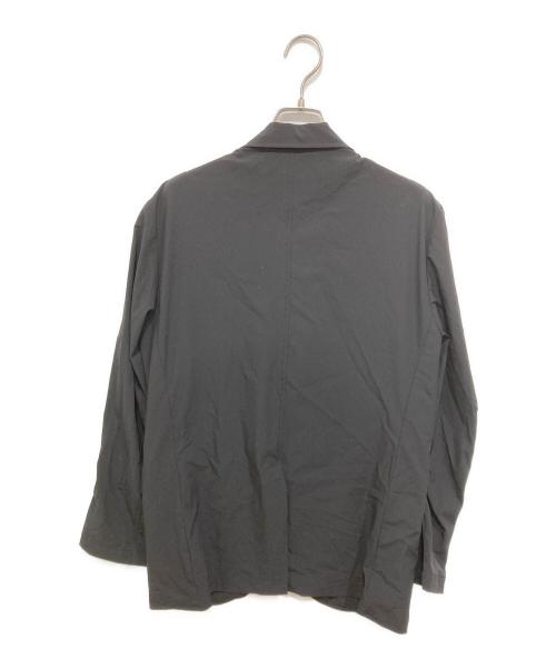 02DERIV（ツーディライヴ）02DERIV (ツーディライヴ) ストレッチテーラードジャケットセットアップ ブラック サイズ:Mの古着・服飾アイテム