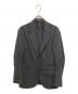 02DERIV (ツーディライヴ) ストレッチテーラードジャケットセットアップ ブラック サイズ:M：7000円