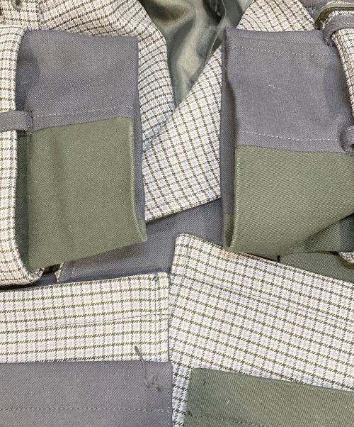 taupe（トープ）taupe (トープ) SWITCHING COAT ネイビー サイズ:Sの古着・服飾アイテム