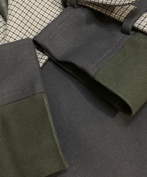 taupe（トープ）taupe (トープ) SWITCHING COAT ネイビー サイズ:Sの古着・服飾アイテム