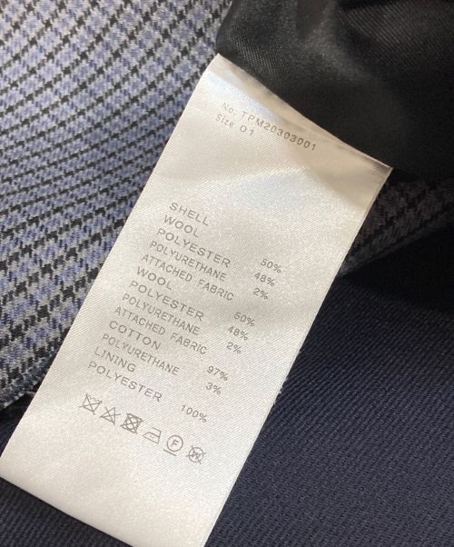 taupe（トープ）taupe (トープ) SWITCHING COAT ネイビー サイズ:Sの古着・服飾アイテム