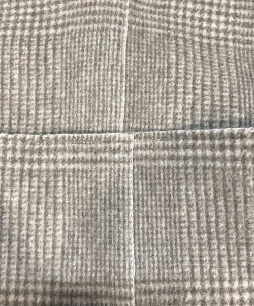 YORI（ヨリ）YORI (ヨリ) グレンチェックジレ ベージュ サイズ:Freeの古着・服飾アイテム