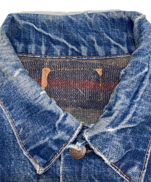 LEVI'S（リーバイス）LEVI'S (リーバイス) 裏ブランケットデニムジャケット インディゴ サイズ:XL相当(身幅 約60cm)の古着・服飾アイテム