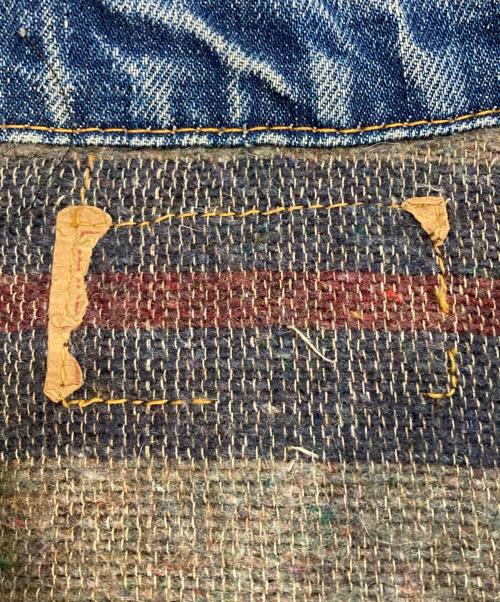 LEVI'S（リーバイス）LEVI'S (リーバイス) 裏ブランケットデニムジャケット インディゴ サイズ:XL相当(身幅 約60cm)の古着・服飾アイテム