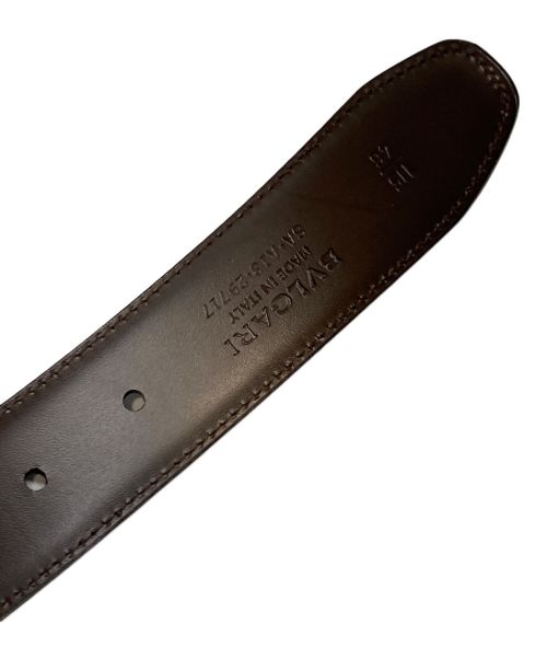 BVLGARI（ブルガリ）BVLGARI (ブルガリ) アショーマベルト ブラウン サイズ:115/46の古着・服飾アイテム