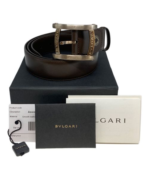 BVLGARI（ブルガリ）BVLGARI (ブルガリ) アショーマベルト ブラウン サイズ:115/46の古着・服飾アイテム