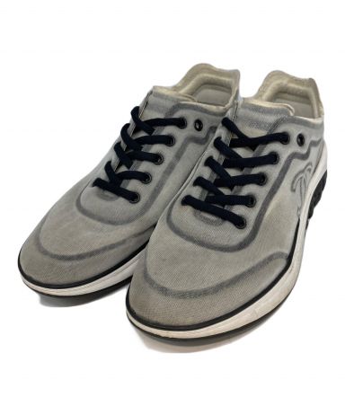 CHANEL 新品未使用 スニカー 24cm 中古・古着通販】CHANEL (シャネル) ココマークファブリックスニーカー