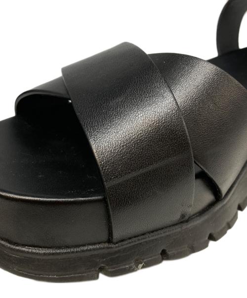 COLE HAAN（コールハーン）COLE HAAN (コールハーン) ストラップサンダル ブラック サイズ:5 1/2の古着・服飾アイテム