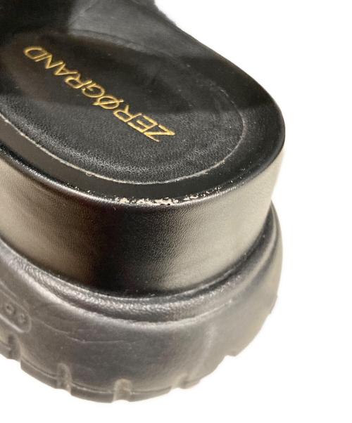 COLE HAAN（コールハーン）COLE HAAN (コールハーン) ストラップサンダル ブラック サイズ:5 1/2の古着・服飾アイテム