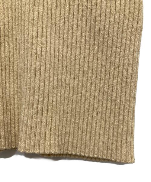 TODAYFUL（トゥデイフル）TODAYFUL (トゥデイフル) Flarecuffs Rib Knit ベージュ サイズ:Fの古着・服飾アイテム