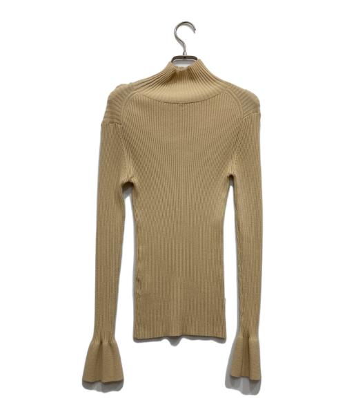TODAYFUL（トゥデイフル）TODAYFUL (トゥデイフル) Flarecuffs Rib Knit ベージュ サイズ:Fの古着・服飾アイテム