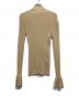 TODAYFUL（トゥデイフル）の古着「Flarecuffs Rib Knit」｜ベージュ