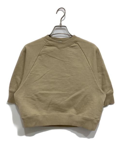 ETRE TOKYO（エトレトウキョウ）ETRE TOKYO (エトレトウキョウ) スウェットカットソー ベージュ サイズ:Freeの古着・服飾アイテム