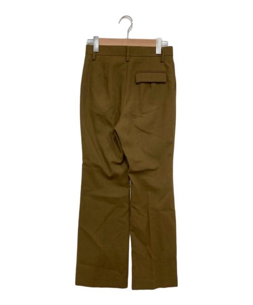 IRENE（アイレネ）IRENE (アイレネ) Strap Detail Tailored Trousers キャメル サイズ:S (34)の古着・服飾アイテム