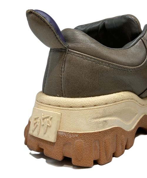 Eytys（エイティーズ）Eytys (エイティス) ANGEL CANVASチャンキーソールスニーカー ダークグリーン サイズ:23.5cm(37)の古着・服飾アイテム