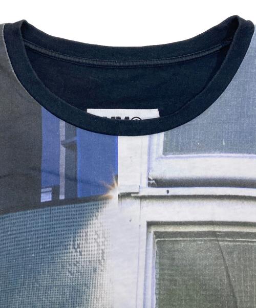 MM6 Maison Margiela（エムエムシックスメゾンマルジェラ）MM6 Maison Margiela (エムエムシックス メゾンマルジェラ) フォトプリントTシャツ ブラック サイズ:Sの古着・服飾アイテム