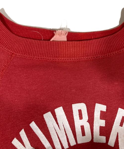 SOUTHERN ATHLETIC（サザーン アスレチック）SOUTHERN ATHLETIC (サザーン アスレチック) ヴィンテージスウェット レッド サイズ:M相当の古着・服飾アイテム