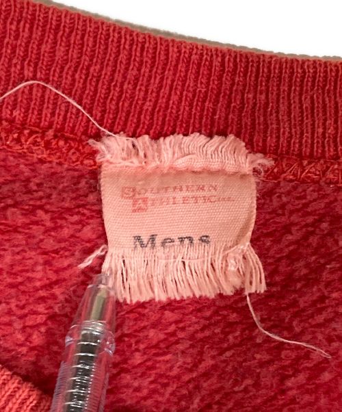 SOUTHERN ATHLETIC（サザーン アスレチック）SOUTHERN ATHLETIC (サザーン アスレチック) ヴィンテージスウェット レッド サイズ:M相当の古着・服飾アイテム