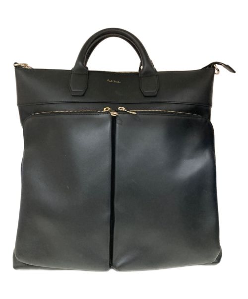 PAUL SMITH（ポールスミス）PAUL SMITH (ポールスミス) 2WAYヘルメットバッグ ブラックの古着・服飾アイテム