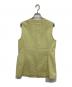 BACCA (バッカ) ヘンプコットンノースリーブジャケット グリーン サイズ:S：4000円