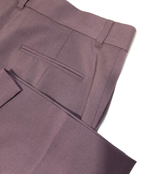 LE CIEL BLEU（ルシェルブルー）LE CIEL BLEU (ルシェルブルー) Flare Leg Tailored パープル サイズ:Sの古着・服飾アイテム