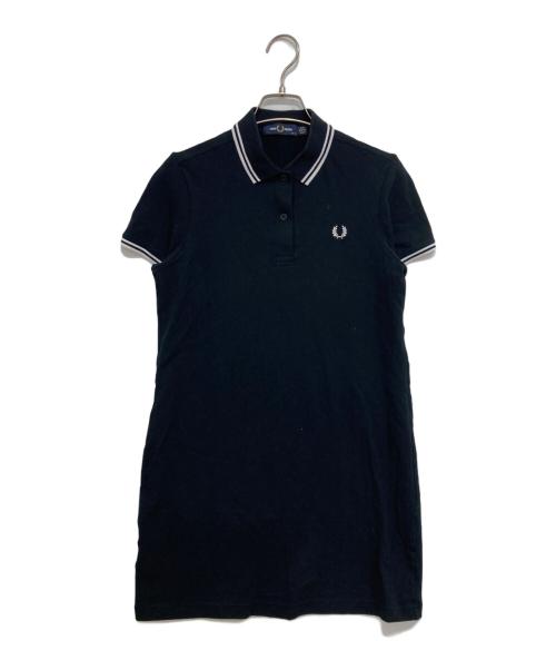 FRED PERRY（フレッドペリー）FRED PERRY (フレッドペリー) タイトポロワンピース ブラック サイズ:Mの古着・服飾アイテム