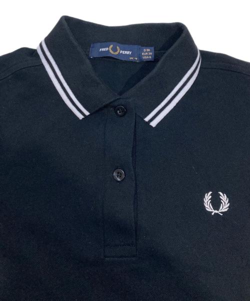 FRED PERRY（フレッドペリー）FRED PERRY (フレッドペリー) タイトポロワンピース ブラック サイズ:Mの古着・服飾アイテム