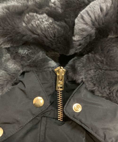 WOOLRICH（ウールリッチ）WOOLRICH (ウールリッチ) Spick and Span (スピックアンドスパン) 「BOW BRIDGE」ダウンコート ブラック サイズ:XSの古着・服飾アイテム